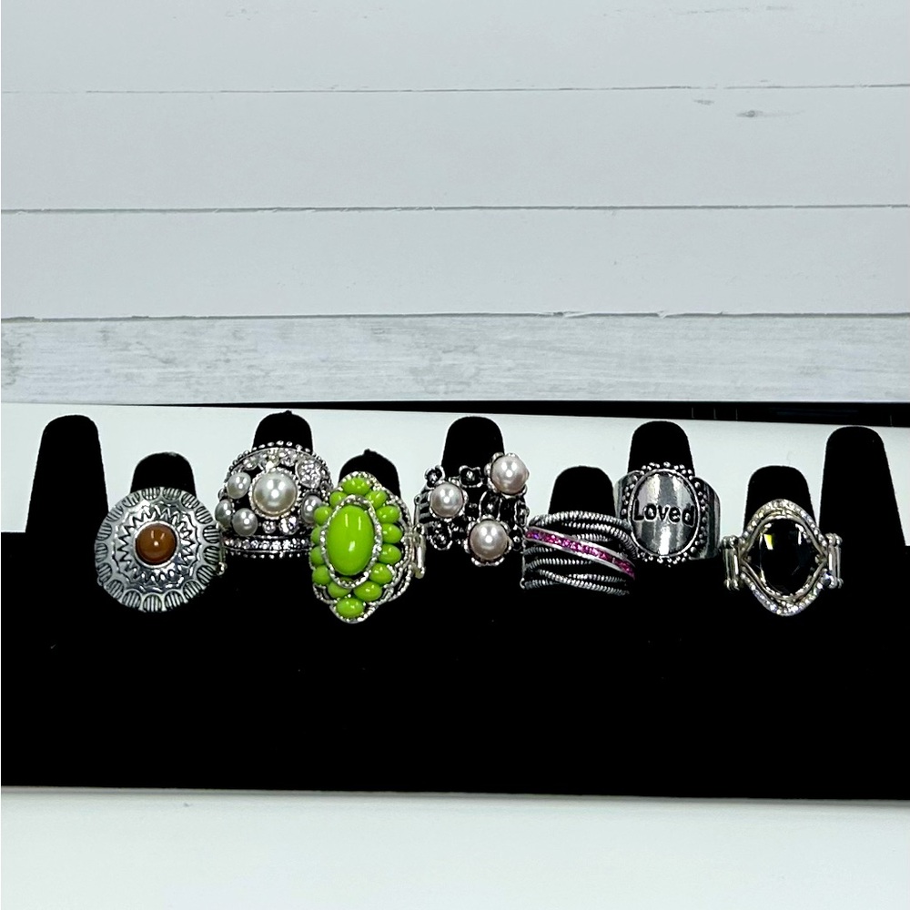 7 Paparazzi rings